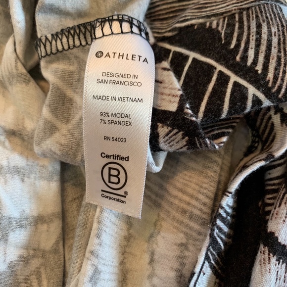 ATHLETA Santorini Printed High Neck Dress Small - Picture 5 of 7